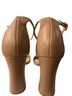 Steve Madden 100% Leather Brown Heels Size 9 1/2 - photo 2