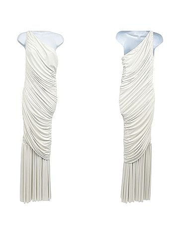 Norma Kamali Diana Fishtail Gown Casual Dress (view 1)