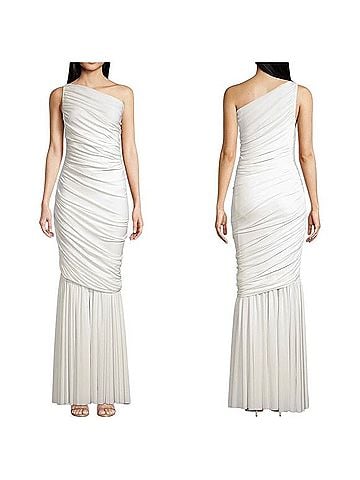 Norma Kamali Diana Fishtail Gown Casual Dress (view 2)