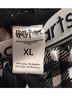 Harry Potter Checkered-gingham Black White Sweatpants Size XL - photo 3