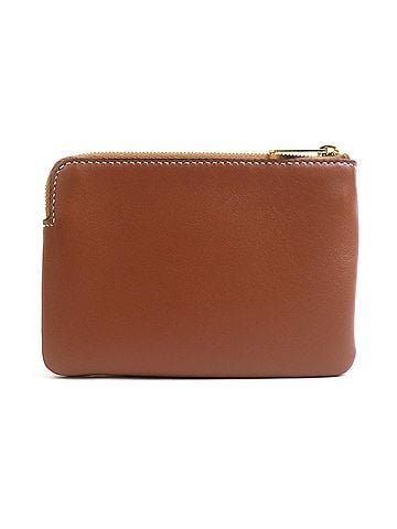 Céline Celine CELINE Wallet/Coin Purse Leather Metal Brown Gold Women's Free Shipping e61641a (view 2)