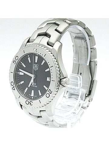 TAG Heuer TAG HEUER Link Stainless Steel Quartz Mens Watch WJ1110 Polished (view 2)