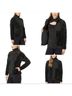 Nike 100% Polyester 90% Polyester 10% Spandex 100% Polyester Black Jacket Size M - photo 7