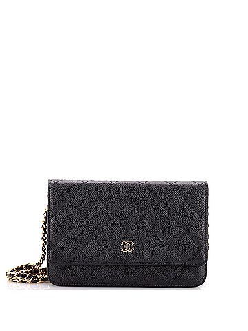 Chanel Wallet on Chain Quilted Caviar (view 1)