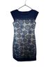 109°F Floral Blue Ivory Casual Dress Size XS - photo 1