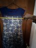 109°F Floral Blue Ivory Casual Dress Size XS - photo 4