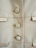 Lois Snyder Dani Max Solid Ivory Blazer Size 4 - photo 11