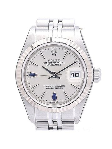 Rolex ROLEX Datejust Sapphire 2P 79174 Women's Watch 18K White Gold x Stainless Steel 40301 (view 2)