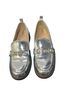 Sam Edelman 100% Leather Silver Flats Size 8 1/2 - photo 6