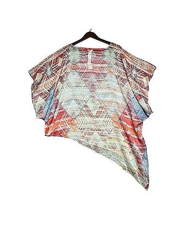 Chico's Enchanted Diamonds Poncho Heidi Side Tie Top Poncho (view 2)