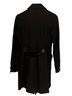 Tulle 60% Wool 40% Viscose 100% Polyester Black Coat Size marked Large, but fits like a medium - photo 2