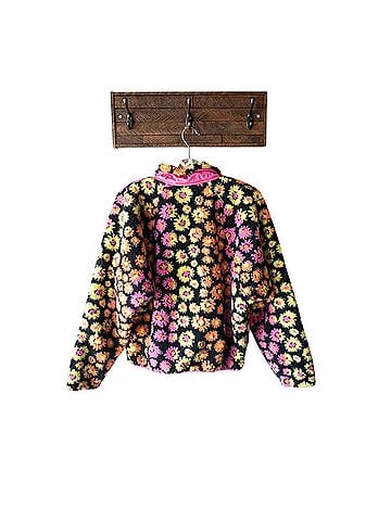 Free People Rocky Ridge Printed Fleece Jacket Jacket (view 2)
