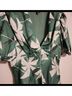 STAUD 100% Polyester Green White Cocktail Dress Size 2 - photo 5