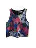 Milly Multi Color Sleeveless Top Size 0 - photo 1