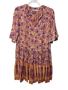 Petal and Pup Floral Boho Tiered Mini Casual Dress (view 1)