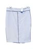 Ann Taylor 62% Polyester 33% Rayon 5% Spandex 100% Polyester Blue Purple Formal Skirt Size 6 - photo 1