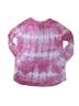 Project 100% Cotton Tie-dye Pink Long Sleeve Blouse Size XS - photo 1