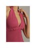 Anthropologie Solid Pink Halter Top Size S - photo 5