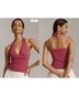 Anthropologie Solid Pink Halter Top Size S - photo 3