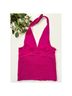Anthropologie Solid Pink Halter Top Size S - photo 4