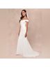 Lulus Solid White Cocktail Dress Size M - photo 5
