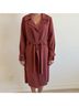 1.State Red Orange Trenchcoat Size S - photo 4