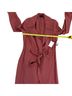 1.State Red Orange Trenchcoat Size S - photo 6