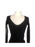 L Space Camo Solid Black Long Sleeve Top Size XS - photo 2