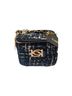 Bebe Checkered-gingham Marled Tweed Black Blue White Crossbody Bag One size - photo 8