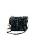 Bebe Checkered-gingham Marled Tweed Black Blue White Crossbody Bag One size - photo 2