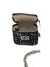 Bebe Checkered-gingham Marled Tweed Black Blue White Crossbody Bag One size - photo 9