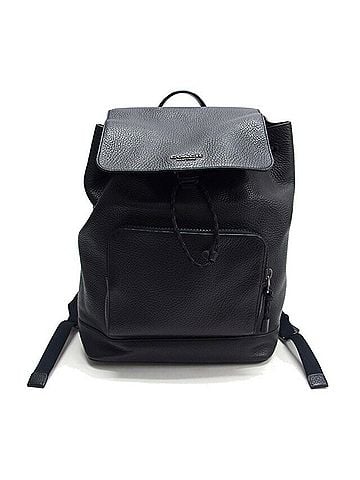 Coach Coach Turner Leather Backpack, Black, C1280 (view 2)