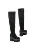 Ugg Australia 100% Polyester Solid Black Boots Size 9 - photo 2
