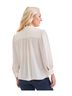 Style&Co 100% Polyester Ivory Long Sleeve Blouse Size L - photo 2