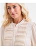 Style&Co 100% Polyester Ivory Long Sleeve Blouse Size L - photo 4