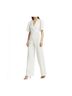Alice + Olivia White Jumpsuit Size 4 - photo 4
