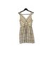 J.Crew Stripes Gold Ivory Black Cocktail Dress Size 8 - photo 2