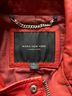 Marc New York Red Orange Leather Jacket Size S - photo 3