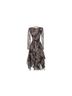 ETRO Black Silver Cocktail Dress Size 4 - photo 1