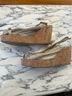 Stuart Weitzman Snake Print Multi Color Wedges Size 9 1/2 - photo 9