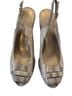 Stuart Weitzman Snake Print Multi Color Wedges Size 9 1/2 - photo 1