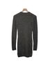 ALLSAINTS 100% Polyamide Solid Gray Silver Cocktail Dress Size S - photo 2