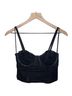 Alice + Olivia 100% Polyester Solid Black Tank Top Size 0 - photo 1