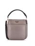 Prada 100% Leather Gray Margit Hobo Leather Small One size - photo 1