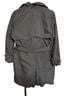 Ralph Lauren Checkered-gingham Black White Trenchcoat Size 14 - photo 6