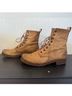 FRYE 100% Leather Brown Boots Size 8 1/2 - photo 4