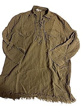 Umgee Long Sleeve Button-Down Shirt (view 1)