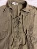 Umgee Green Long Sleeve Button-Down Shirt Size S - photo 4
