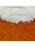 Spiegel 100% Leather Orange Long Sleeve Top Size 6 - photo 7