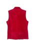 Charter Club 100% Leather Red Vest Size M - photo 2